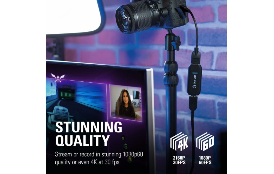 Пристрій відеозахоплення Elgato Cam Link 4K Black (10GAM9901)