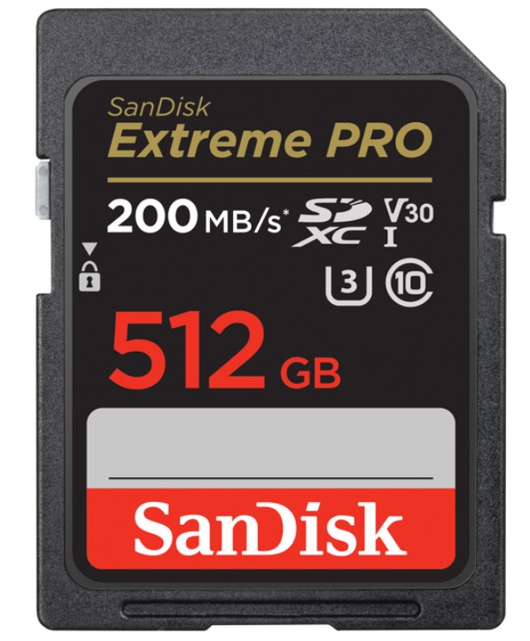 Карта пам'яті SanDisk 512 GB SDXC UHS-I U3 V30 Extreme PRO (SDSDXXD-512G-GN4IN, SDSDXXD-512G-ANCIN)