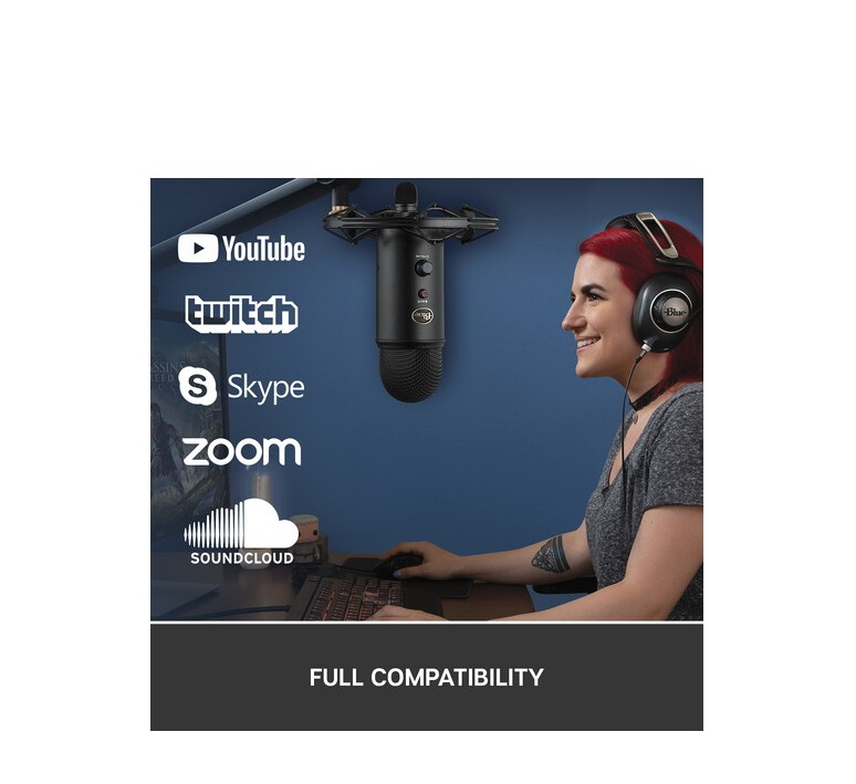 Мікрофон Blue Microphones Yeti Blackout