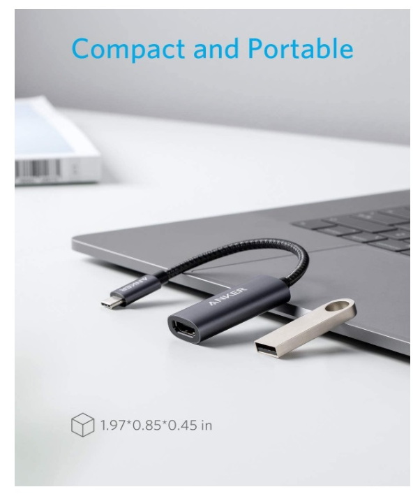 Адаптер Anker PowerExpand+ USB C to HDMI Adapter (A83120A1), (4K@60Hz)