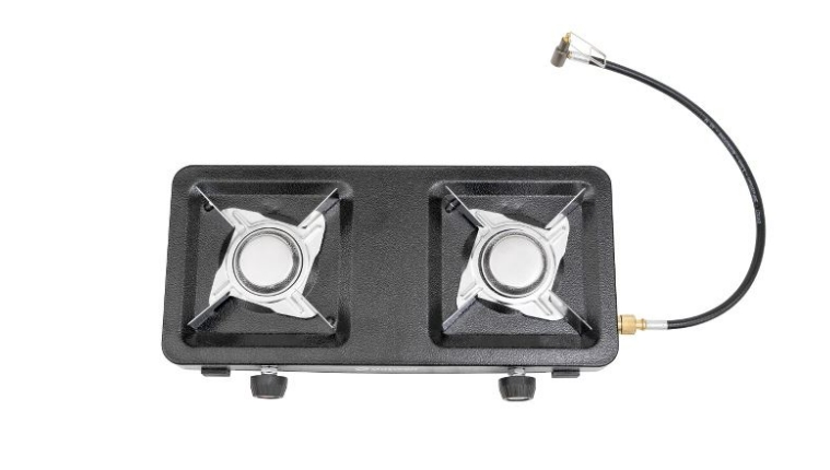 Компактна складна газова плитка (пальник) Outwell Appetizer 2 конфорки