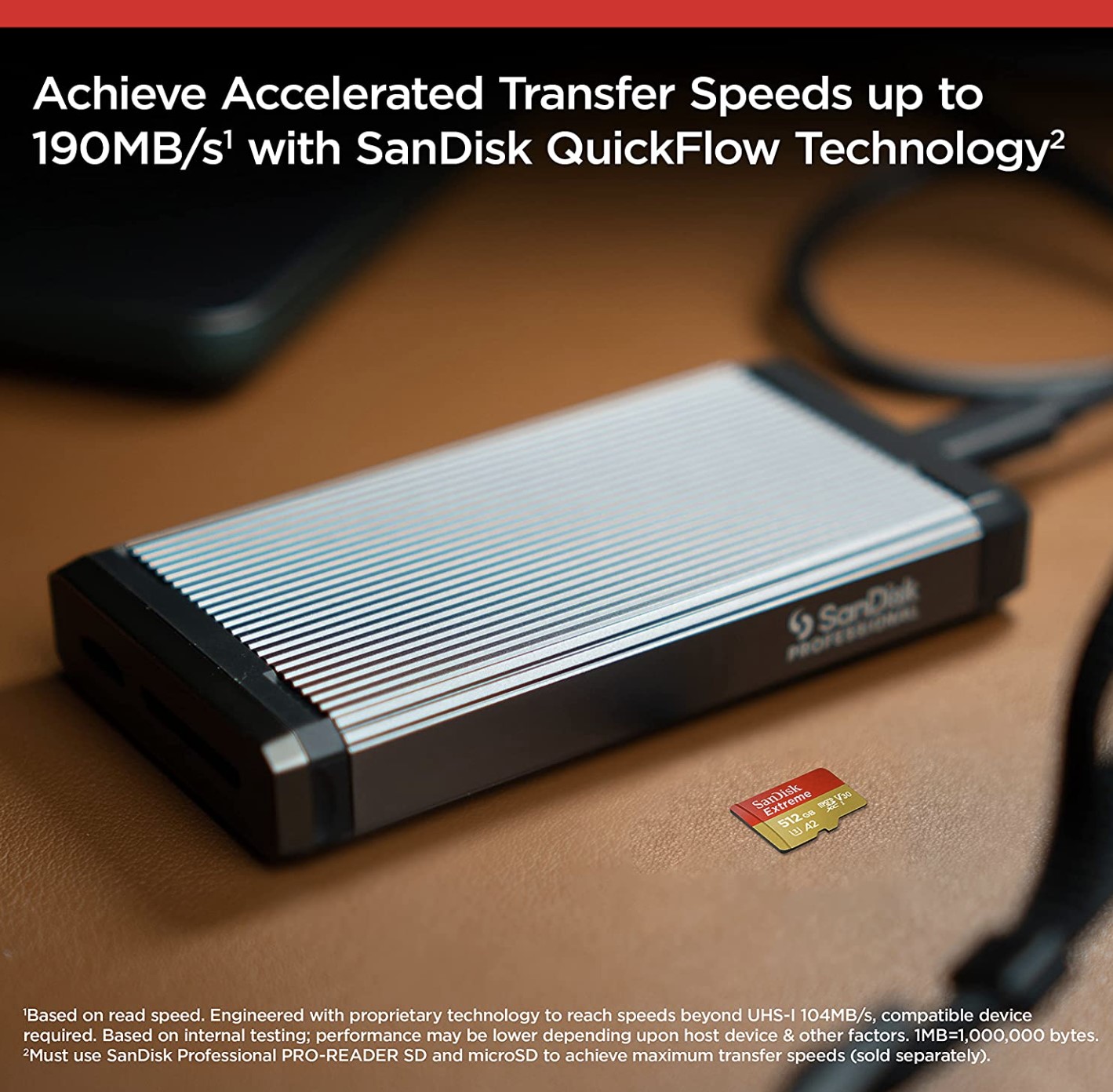 Карта пам'яті SanDisk 1 TB microSDXC UHS-I U3 V30 A2 Extreme (SDSQXAV-1T00-GN6MA)