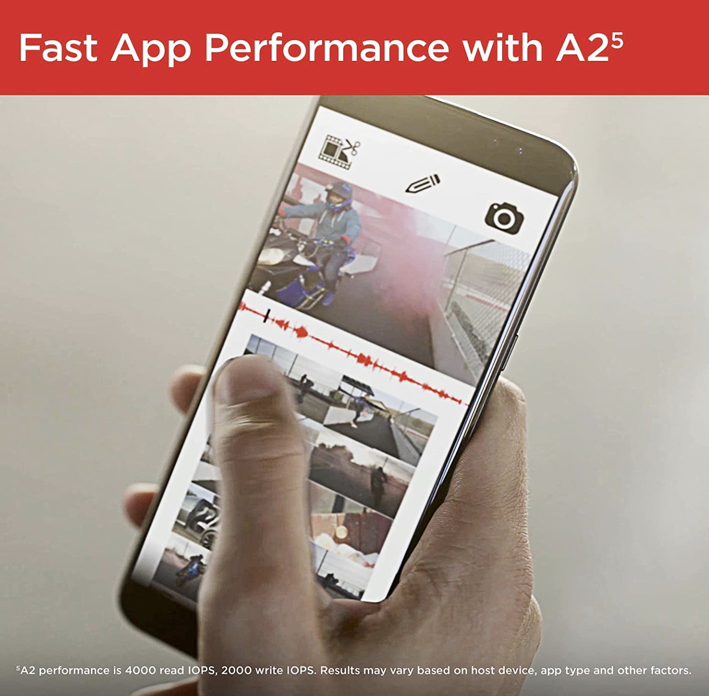 Карта пам'яті SanDisk 1 TB microSDXC UHS-I U3 V30 A2 Extreme (SDSQXAV-1T00-GN6MA)