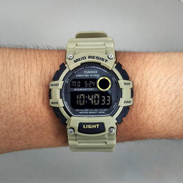 Чоловічий годинник Casio TRT-110H-5BV, для плавання з вібросигналом