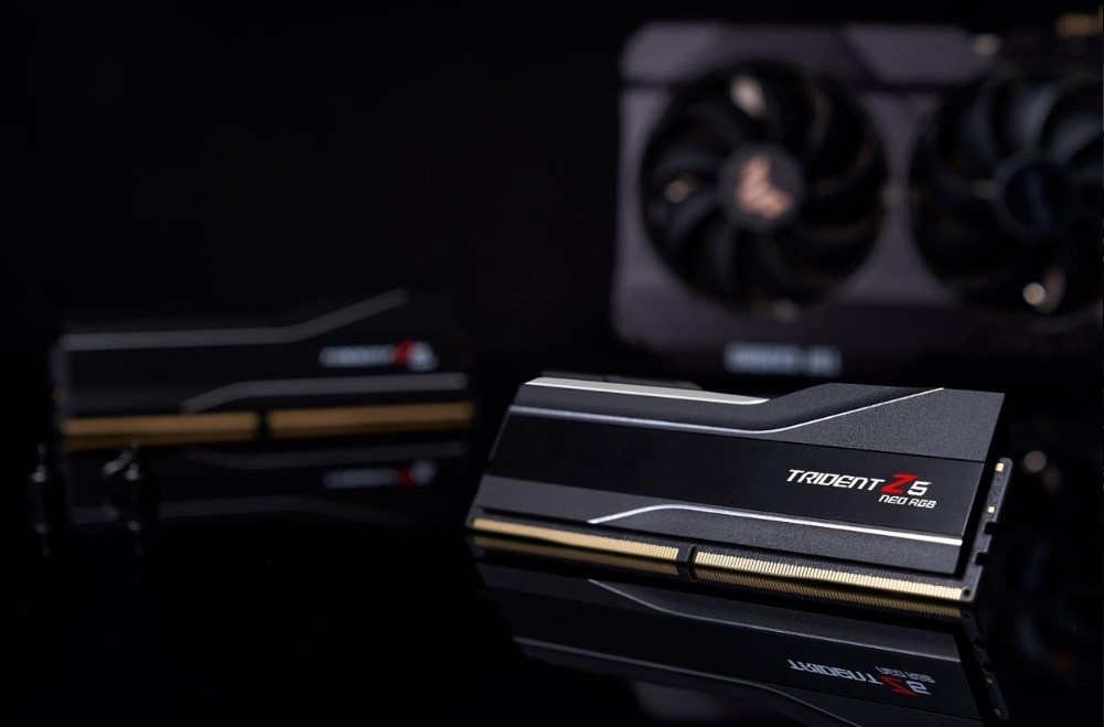 Пам'ять для настільних комп'ютерів G.Skill 32 GB (2x16GB) DDR5 6400 MHz Trident Z5 Neo RGB Black (F5-6400J3239G16GX2-TZ5NR)