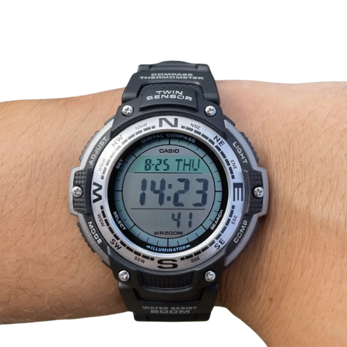Годинник Casio Pro Trek SGW-100-1VEF (компас, термометр ,WR200M)
