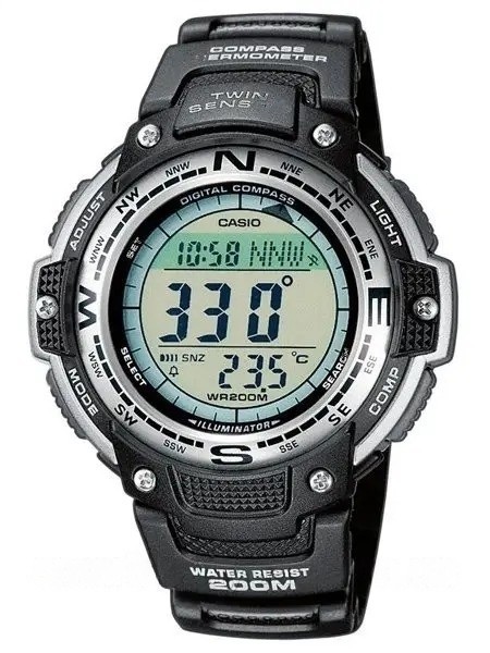 Годинник Casio Pro Trek SGW-100-1VEF (компас, термометр ,WR200M)