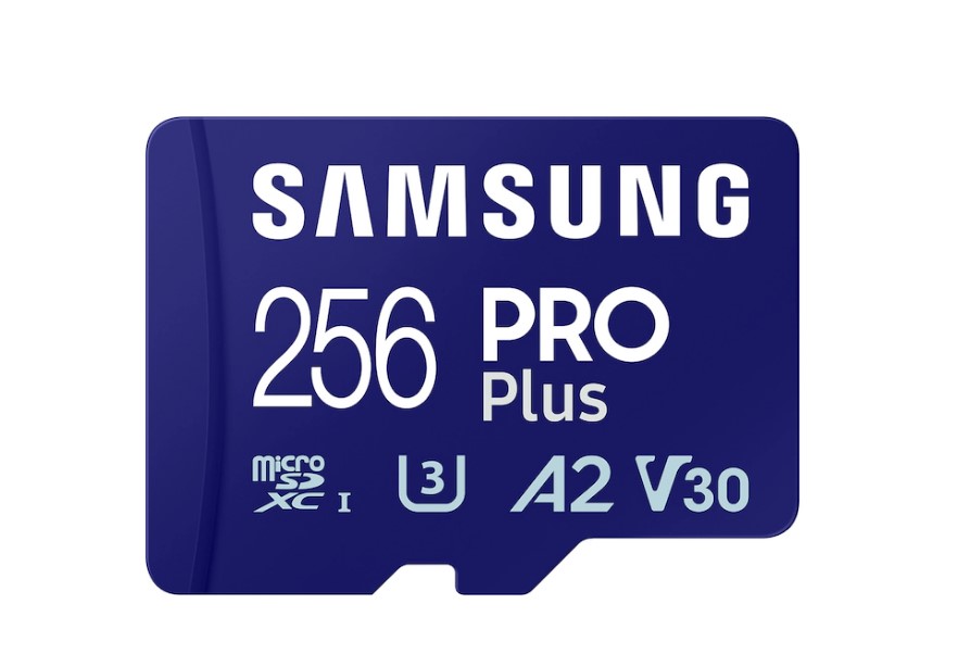 Карта пам'яті Samsung 256 GB microSDXC UHS-I C10, U3, V30, A2 PRO Plus (MB-MD256SA)