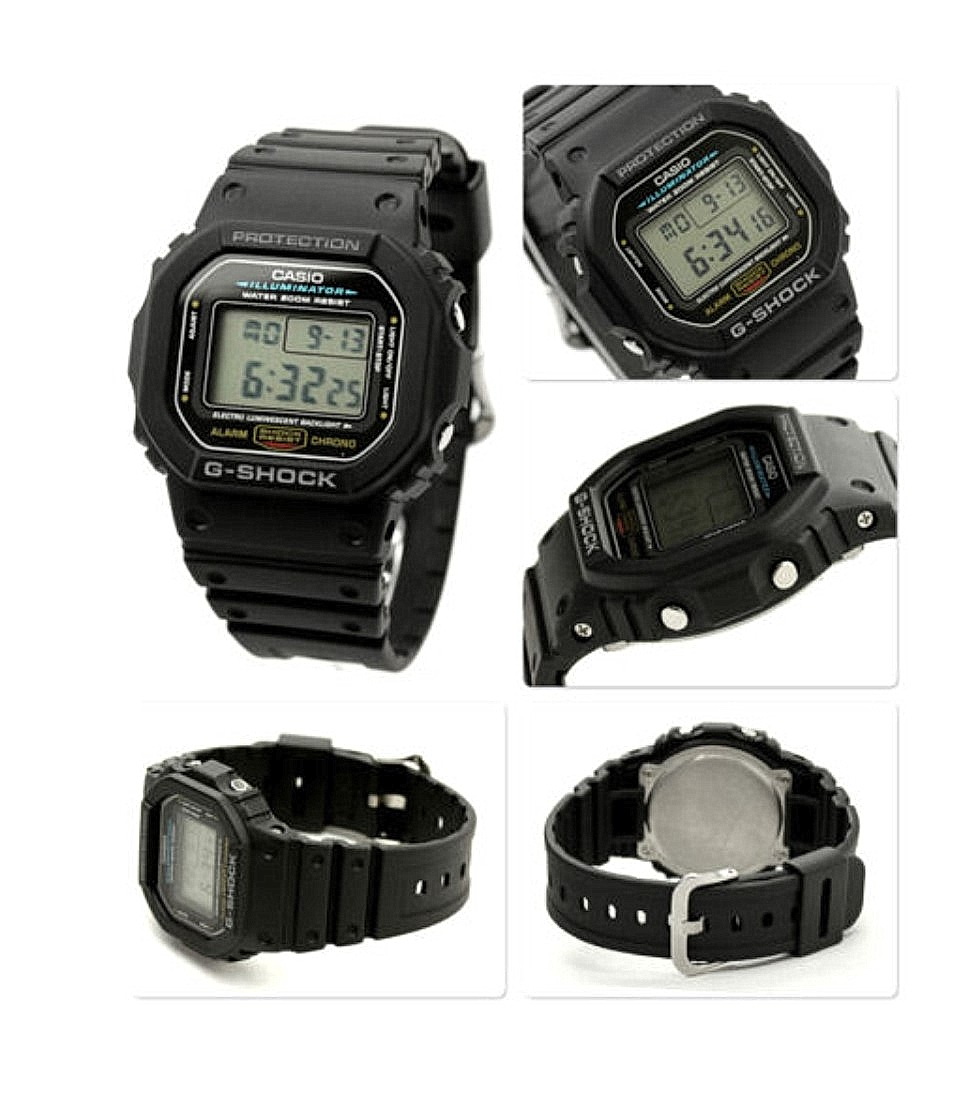 Годинник Casio DW-5600E-1VER G-SHOCK ORIGINAL (новий модуль 3525)
