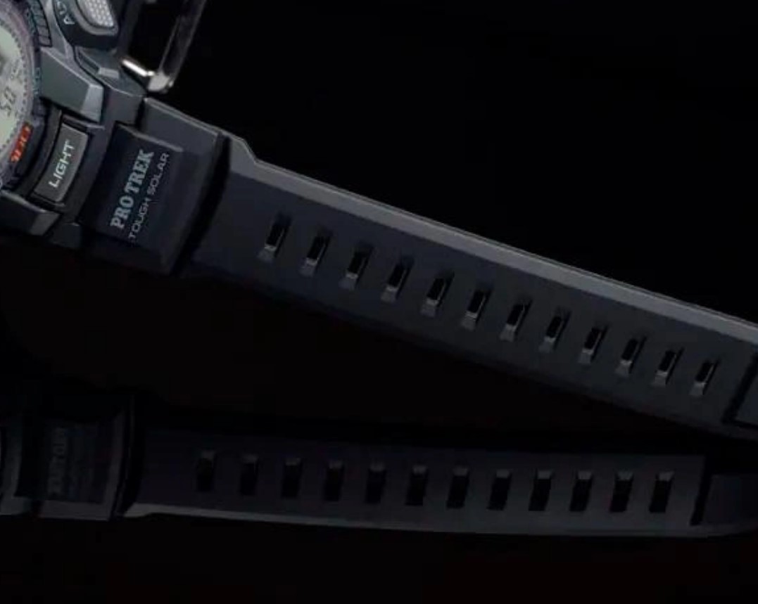 Чоловічий годинник Casio Pro Trek PRG-270-1CR (PRG-270-1ER) Tough Solar Triple Sensor, Чорний