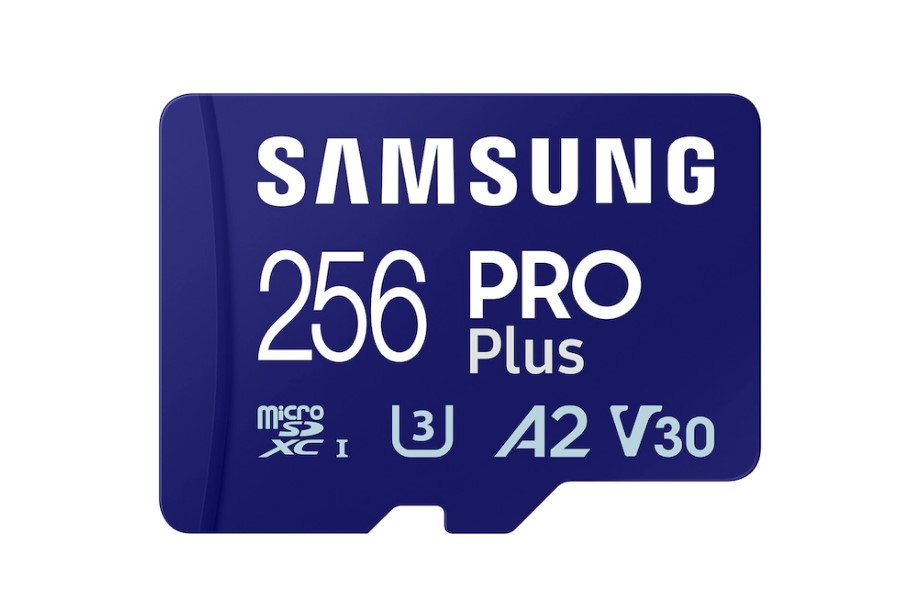 Карта пам'яті Samsung 256 GB PRO Plus microSDXC UHS-I C10, U3, V30, A2 (2023) + Reader MB-MD256SB