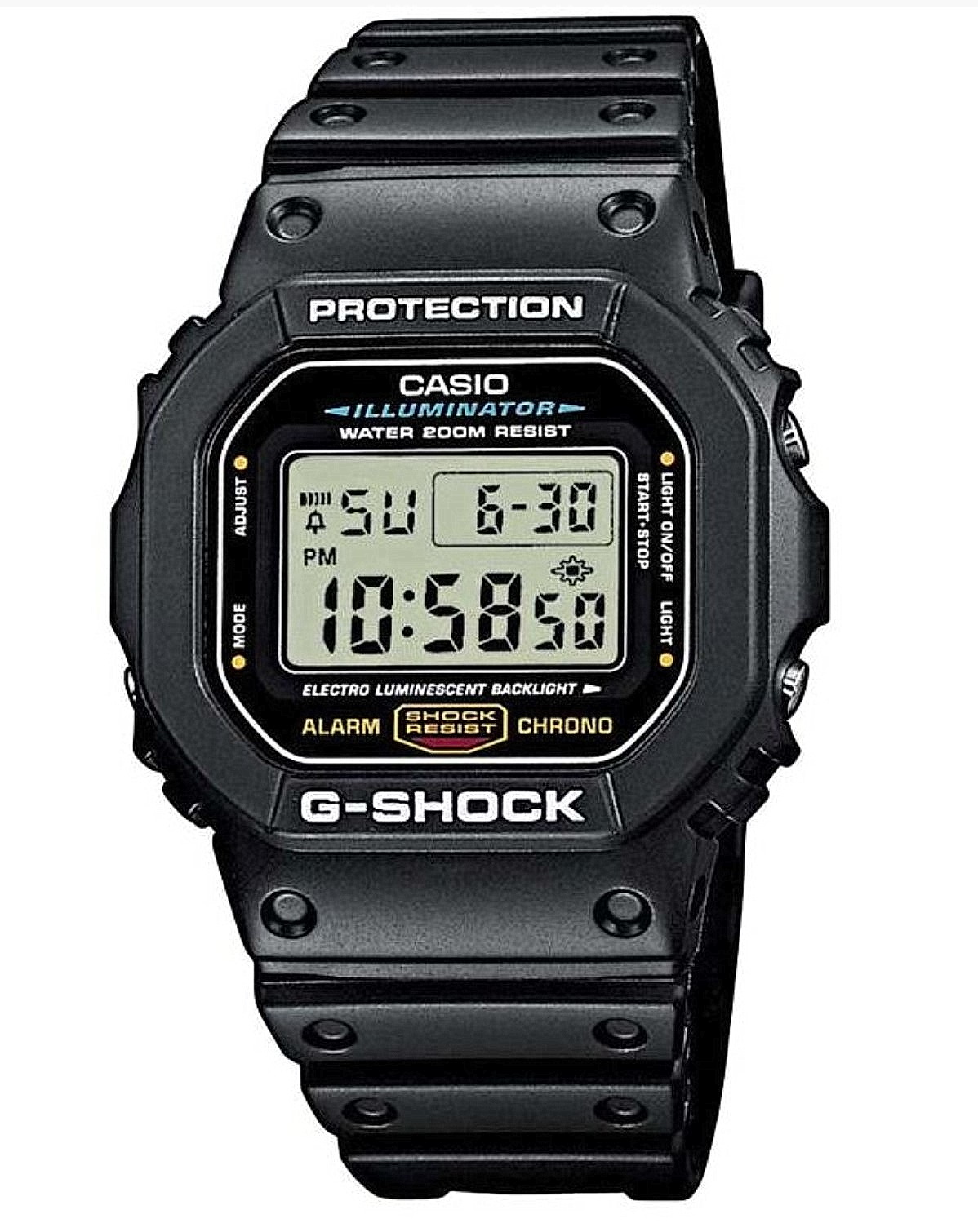 Годинник Casio DW-5600E-1VER G-SHOCK ORIGINAL (новий модуль 3525)