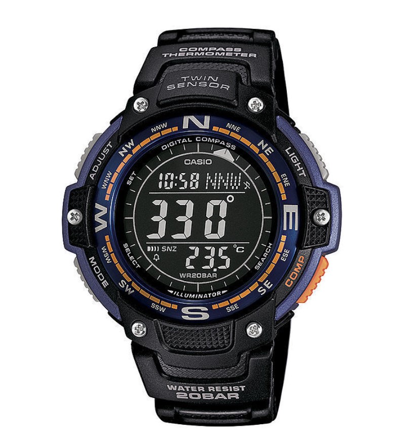 Чоловічий годинник Casio Pro Trek SGW-100-2BER (ORIGINAL)