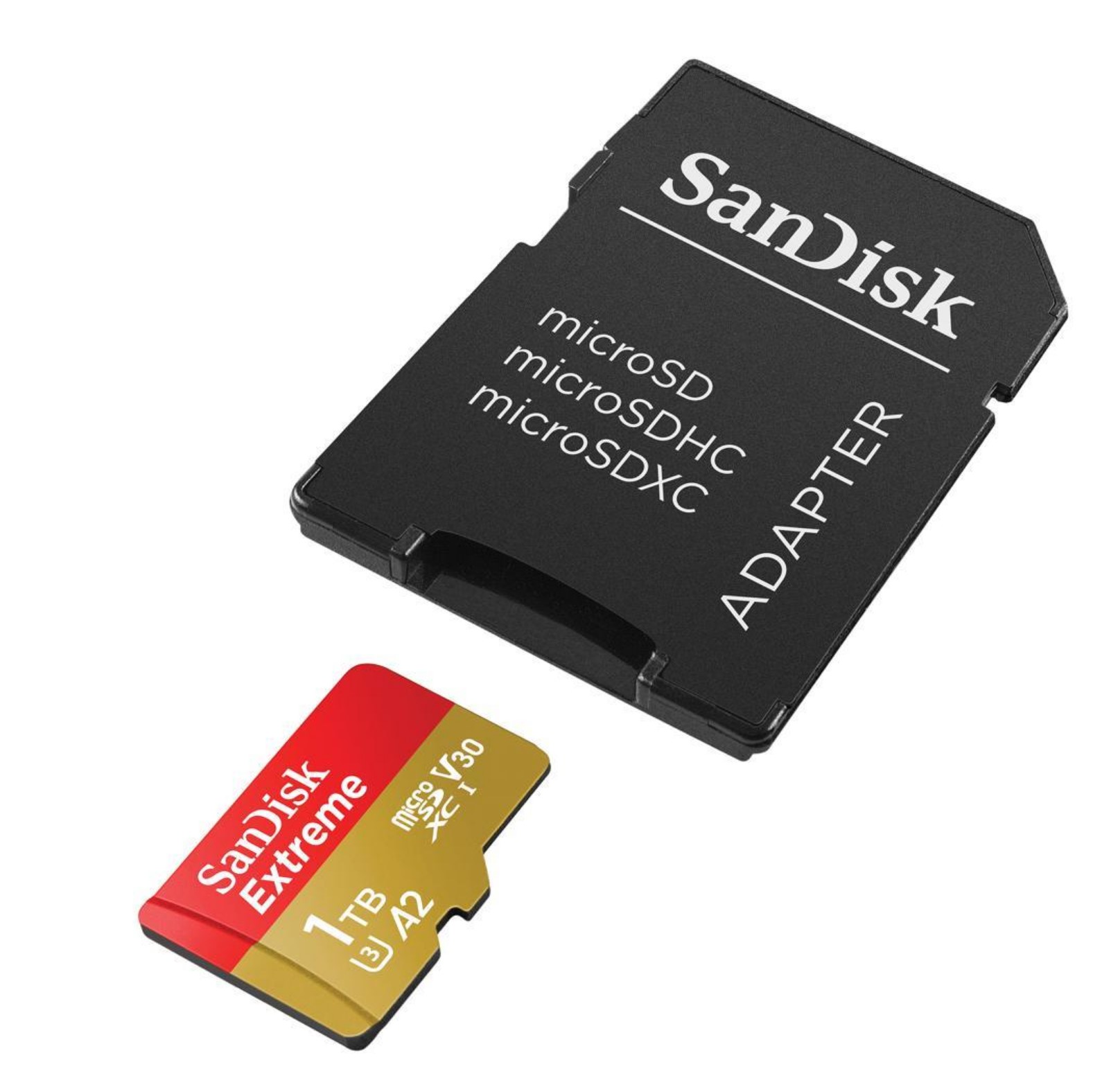Карта пам'яті SanDisk 1 TB microSDXC UHS-I U3 V30 A2 Extreme (SDSQXAV-1T00-GN6MA)