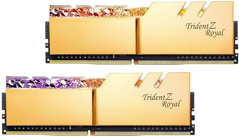 Оперативна пам'ять G.Skill 16 GB (2x8GB) DDR4 4000 MHz Trident Z Royal (F4-4000C17D-16GTRGB)