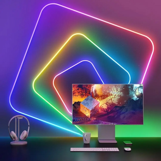 Світлодіодна стрічка Govee RGBIC LED Neon Rope Lights (3 м)