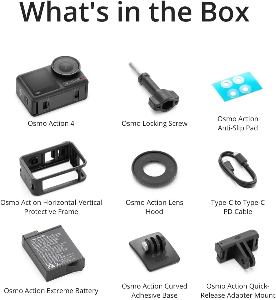 Екшн-камера DJI Osmo Action 4 Standard Combo (CP.OS.00000269.01)