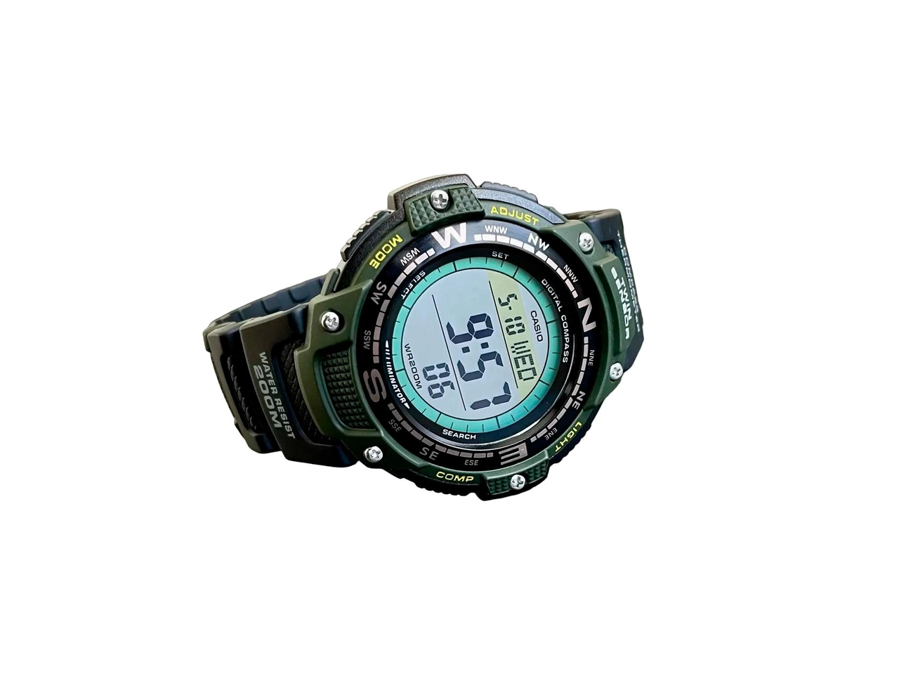 Чоловічий годинник Casio SGW-100-3AVCF (компас, термометр ,WR200M)