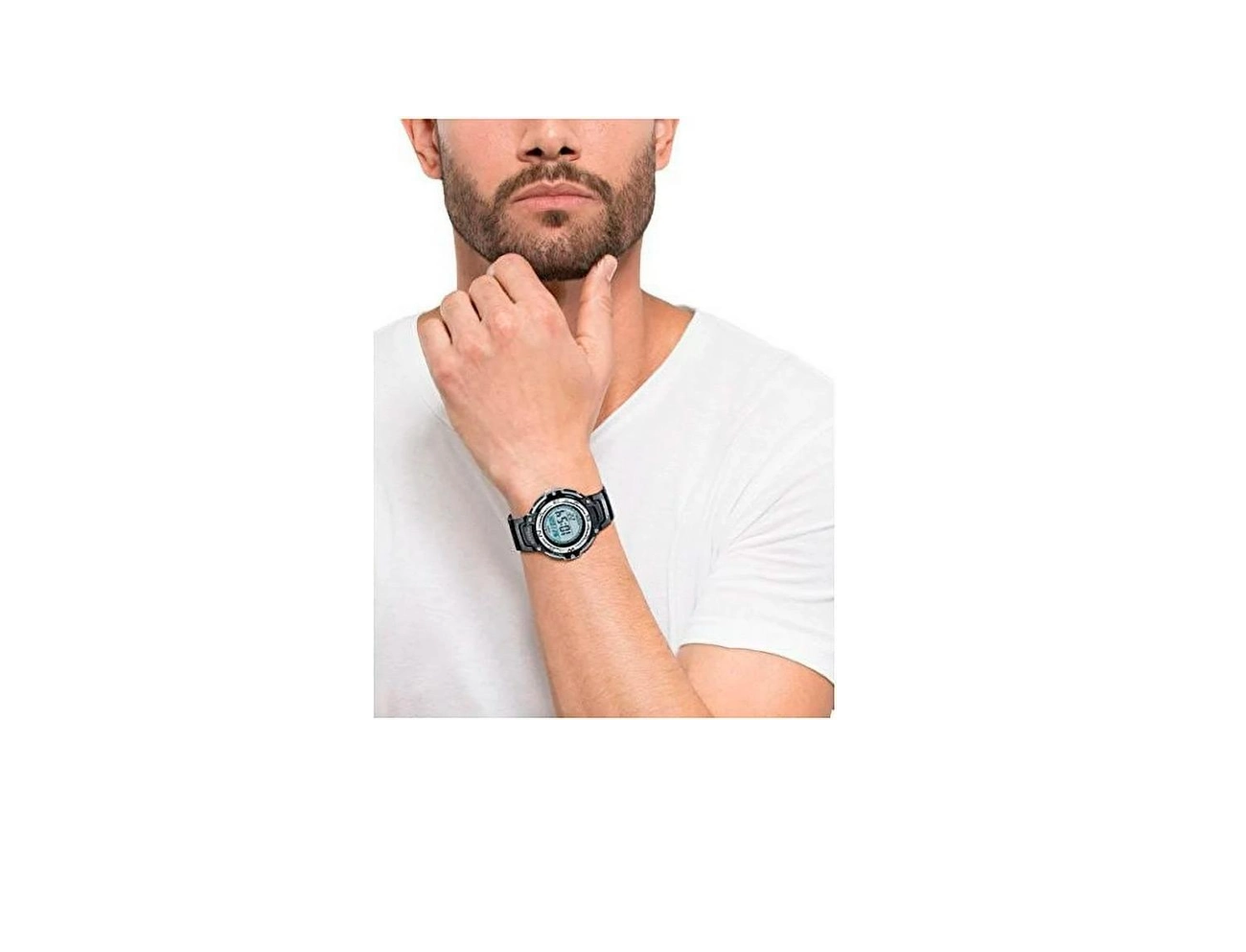 Чоловічий годинник Casio SGW-100-3AVCF (компас, термометр ,WR200M)