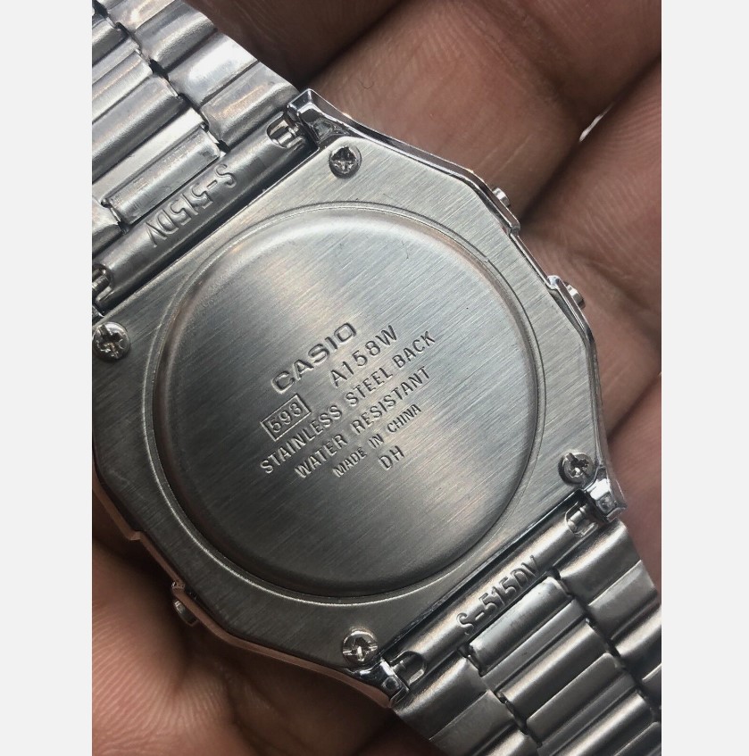 Чоловічий годинник Casio Standard Digital (A-158WA-1, A-158WA-1U)