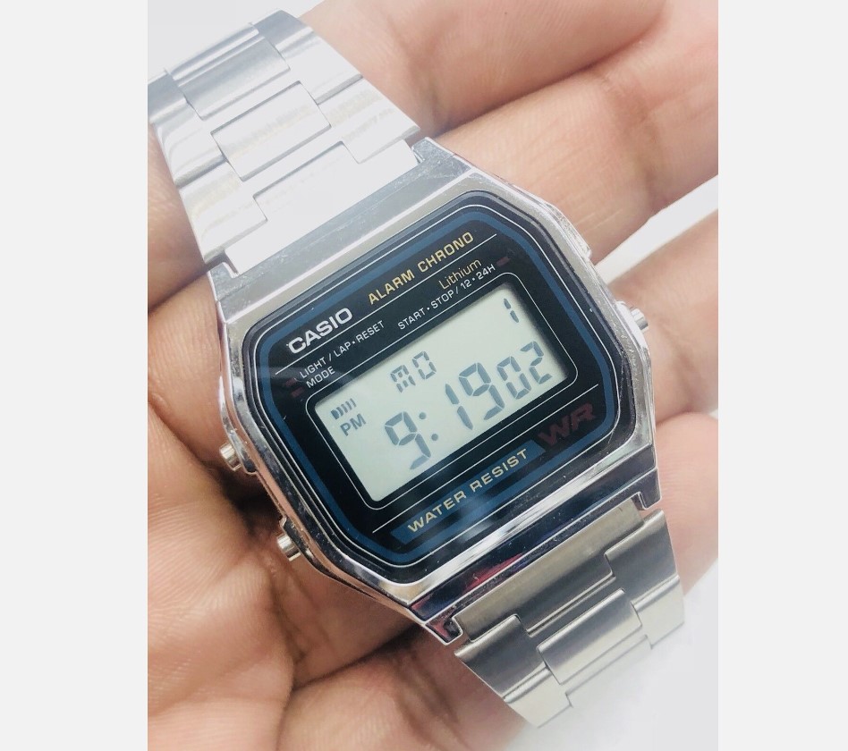 Чоловічий годинник Casio Standard Digital (A-158WA-1, A-158WA-1U)