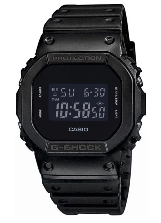 Чоловічий годинник Casio G-SHOCK (DW-5600BB-1, DW-5600BB-1ER) Чорний