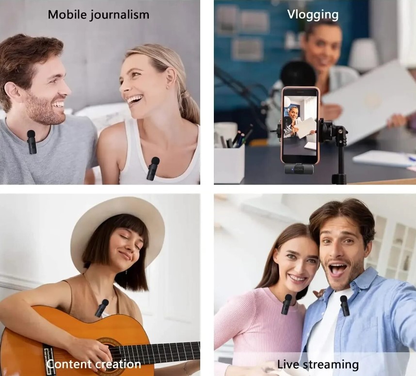 Професійний мікрофон Boya (BY-V20) usb-c, подвійний