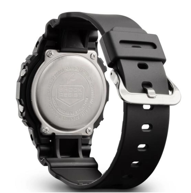 Чоловічий годинник Casio G-SHOCK (DW-5600BB-1, DW-5600BB-1ER) Чорний