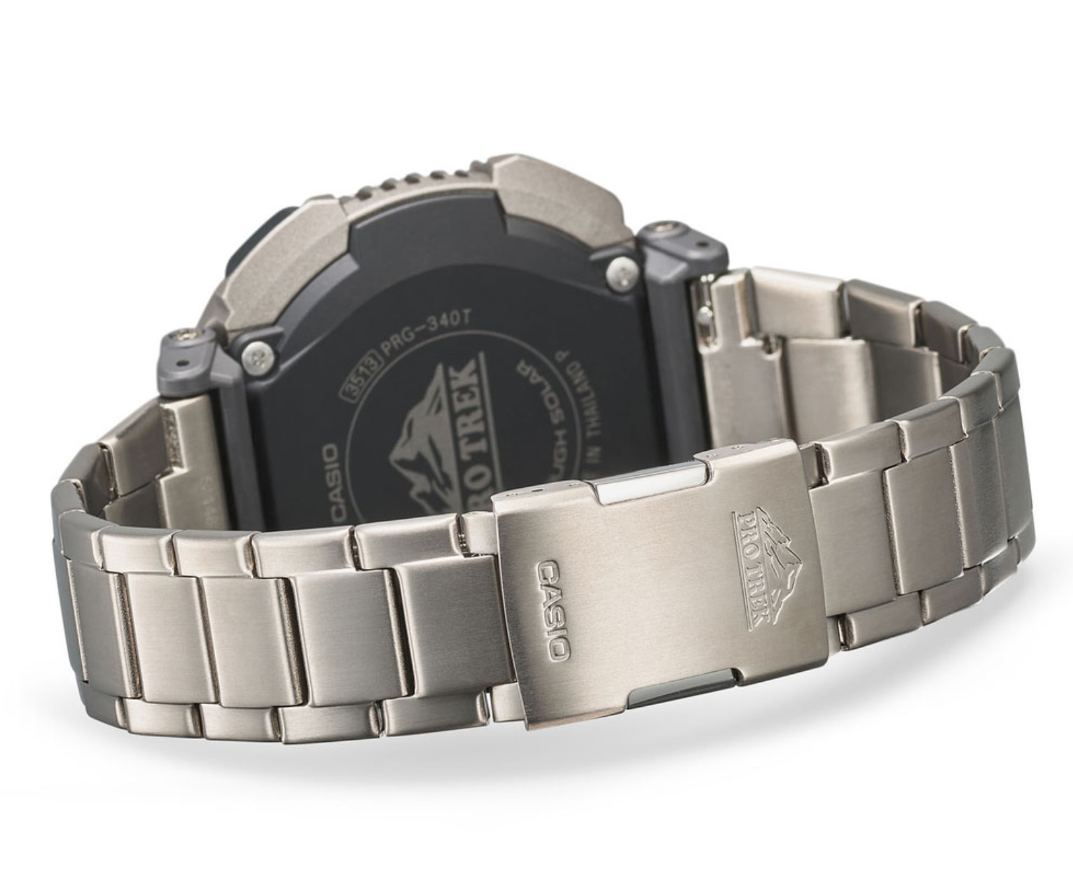 Чоловічий годинник Casio (PRG-340T-7ER, PRG-340T-7CR) Titanium ProTrek