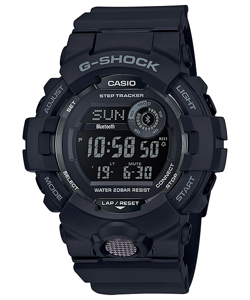 Чоловічий годинник Casio G-Shock GBD-800-1B Bluetooth Smart