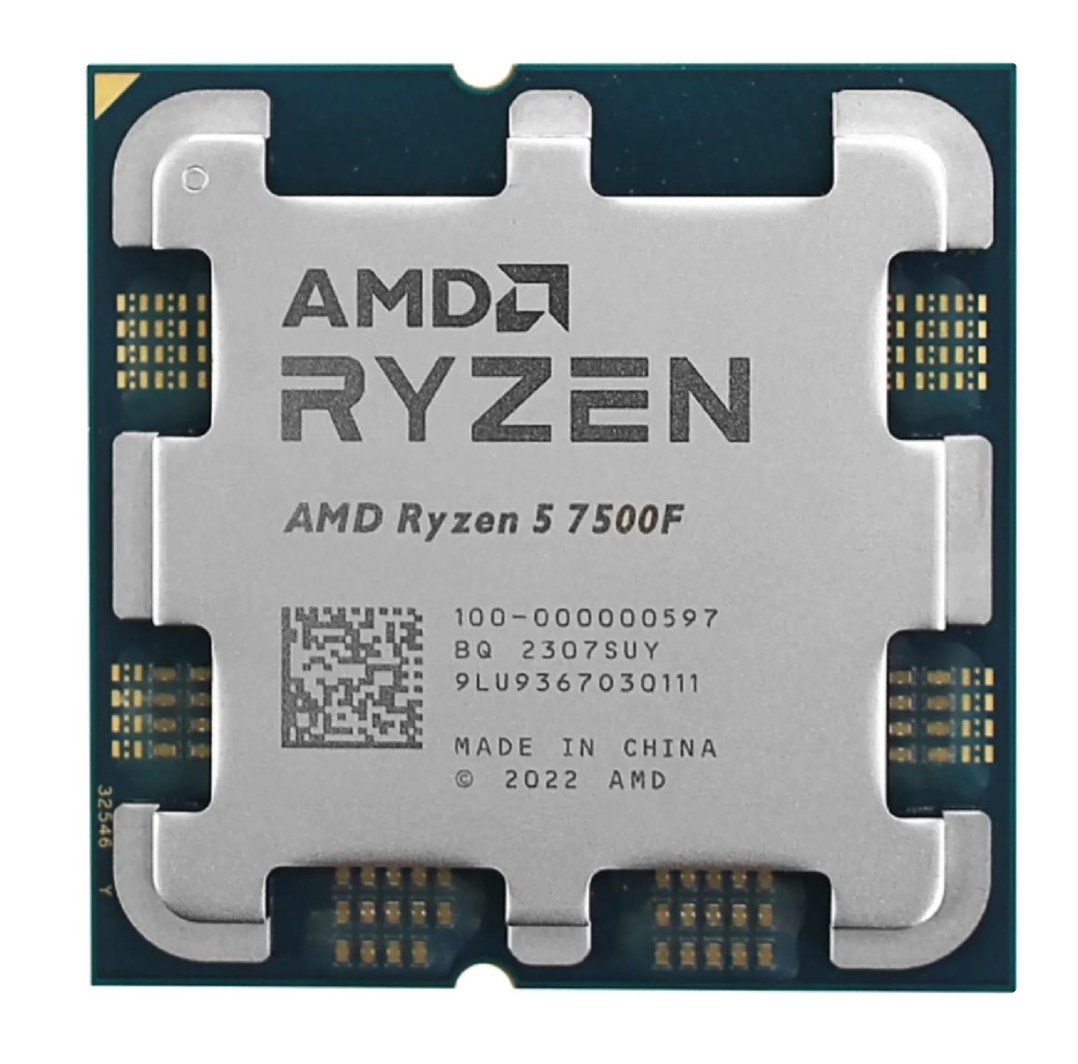 Процесор AMD Ryzen 5 7500F 3.7(5.0)GHz 32MB sAM5 Tray (100-000000597)
