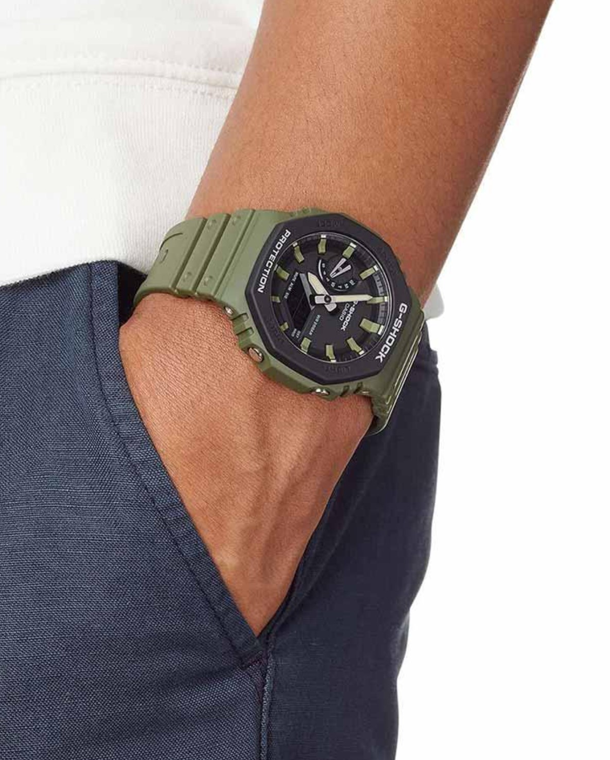 Чоловічий годинник Casio G-SHOCK GA-2110SU-3AER