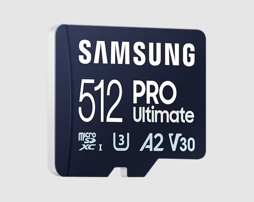Карта пам'яті SAMSUNG 512GB PRO Ultimate microSD (MB-MY512SA) Новинка! Up to 200 MB/s, 4K UHD, UHS-I, Class 10, U3,V30, A2