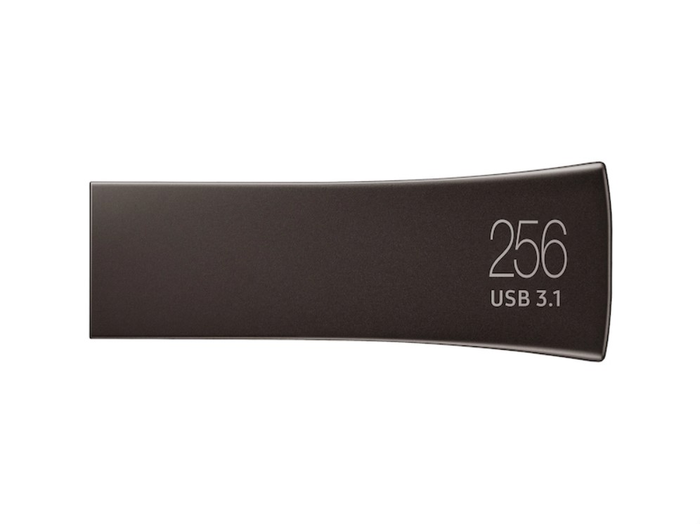 Флешка Samsung flash drive bar - plus usb 3.1 256gb (MUF-256BE4) Titan Grey