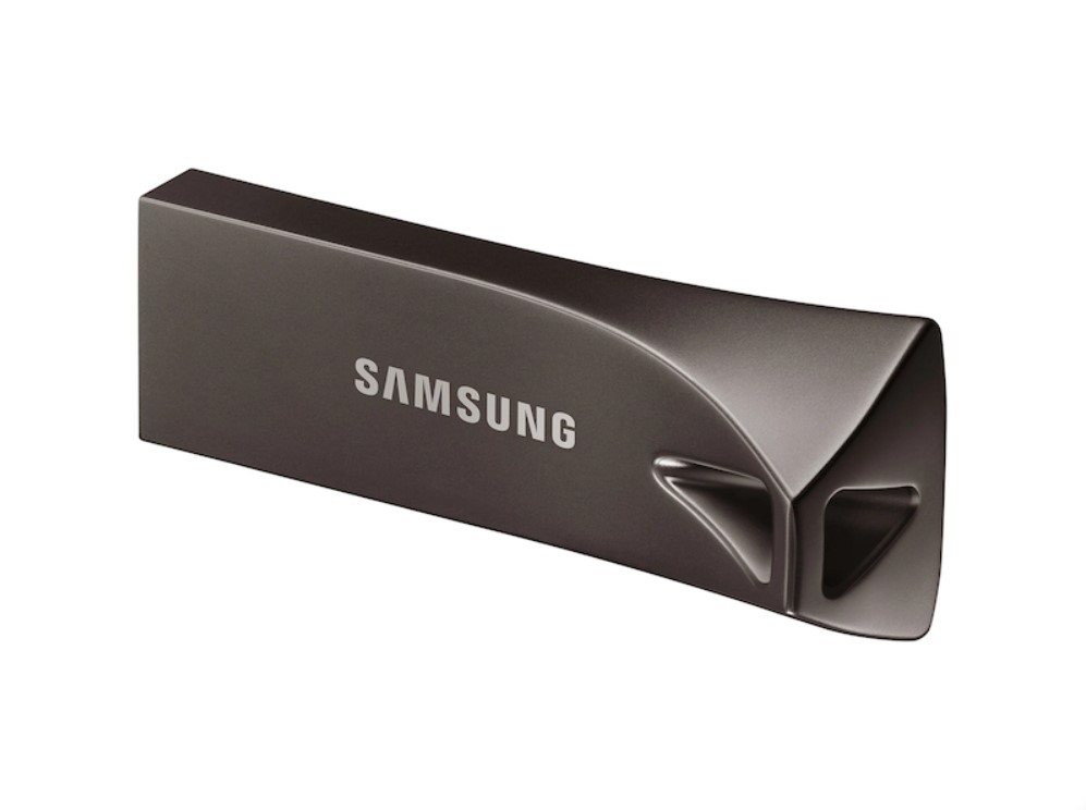 Флешка Samsung flash drive bar - plus usb 3.1 256gb (MUF-256BE4) Titan Grey