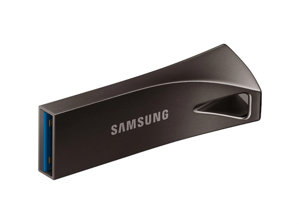 Флешка Samsung flash drive bar - plus usb 3.1 256gb (MUF-256BE4) Titan Grey