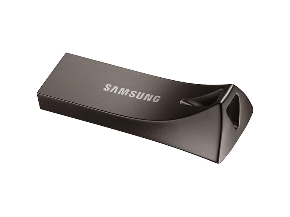 Флешка Samsung flash drive bar - plus usb 3.1 256gb (MUF-256BE4) Titan Grey