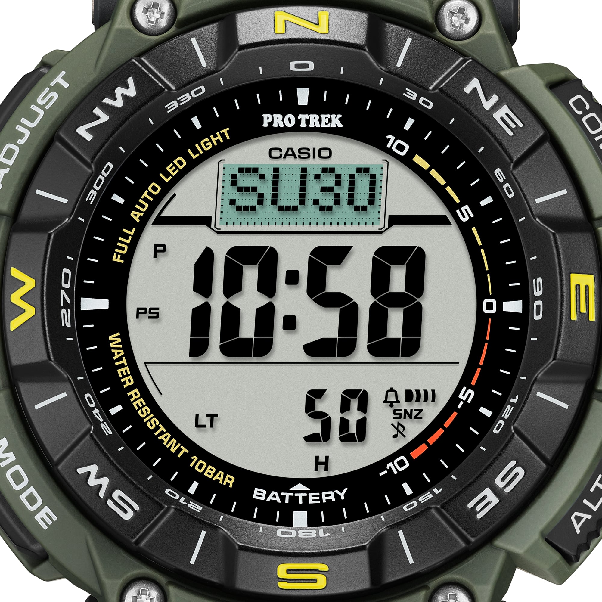 Чоловічий годинник Casio Pro Trek (PRG-340-3CR, PRG-340-3ER)