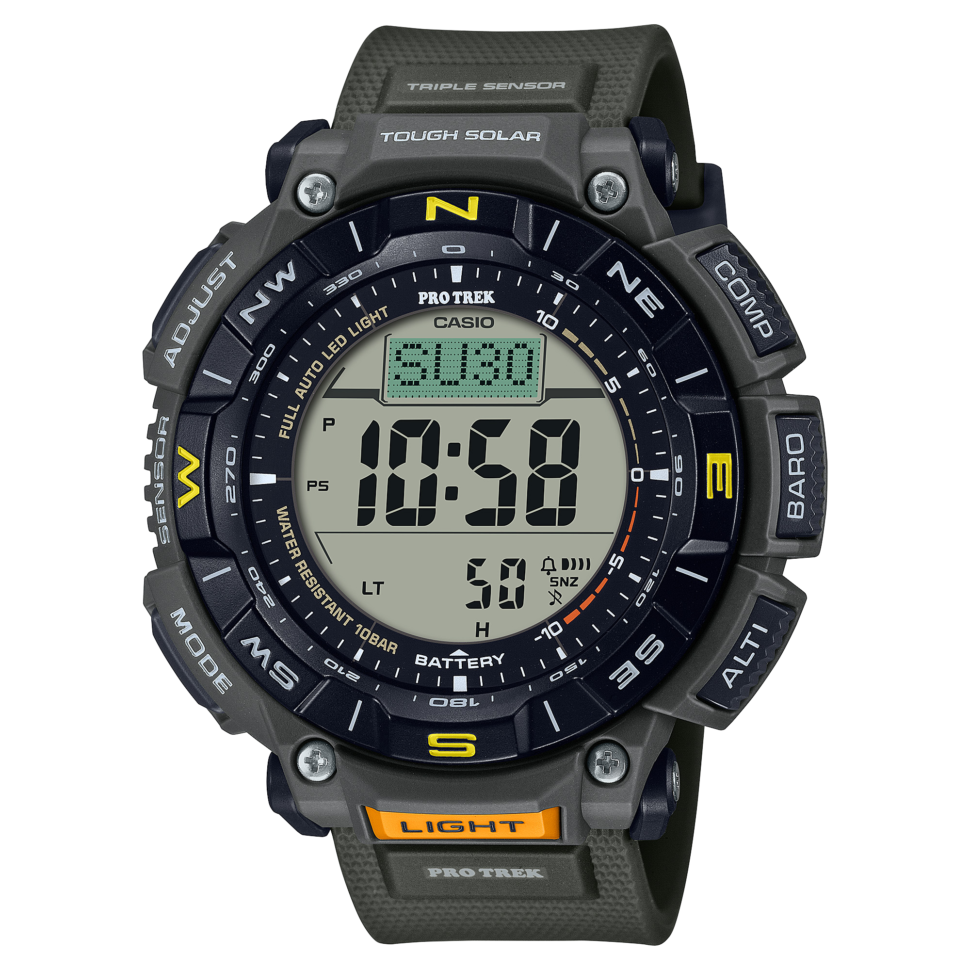 Чоловічий годинник Casio Pro Trek (PRG-340-3CR, PRG-340-3ER)