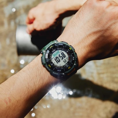 Чоловічий годинник Casio Pro Trek (PRG-340-3CR, PRG-340-3ER)