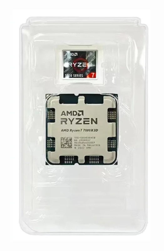 Процесор AMD Ryzen 7 7800X3D (100-000000910) sAM5 Tray, 4,2 (5,0 GHz Turbo), 96MB, Without Cooler