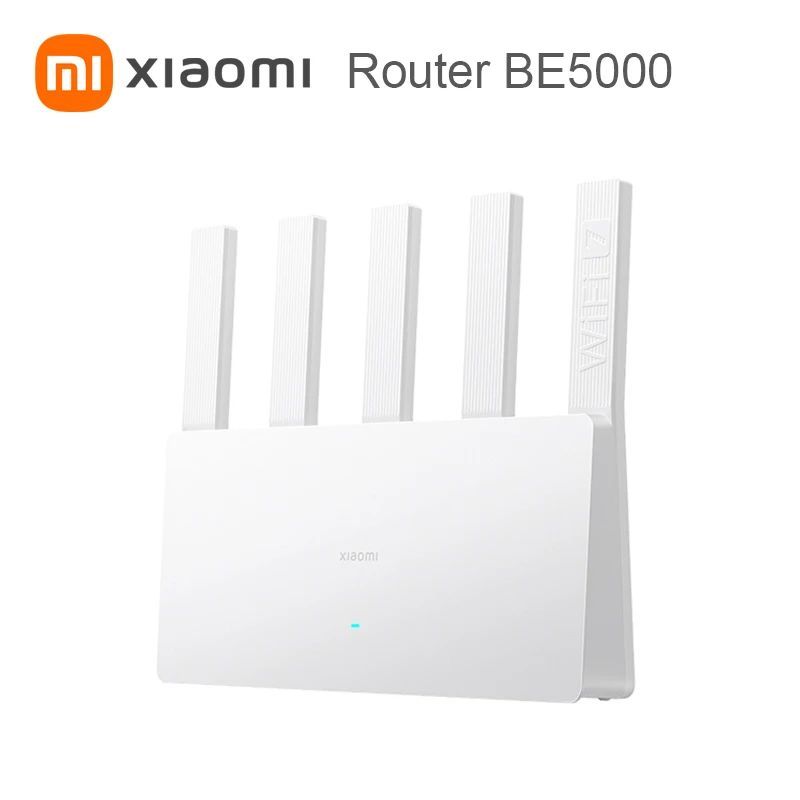 Wi-Fi-маршрутизатор Xiaomi Router BE5000 White, китайська версія, WiFi 7 2.5G 5011Mbps Network Port 512MB