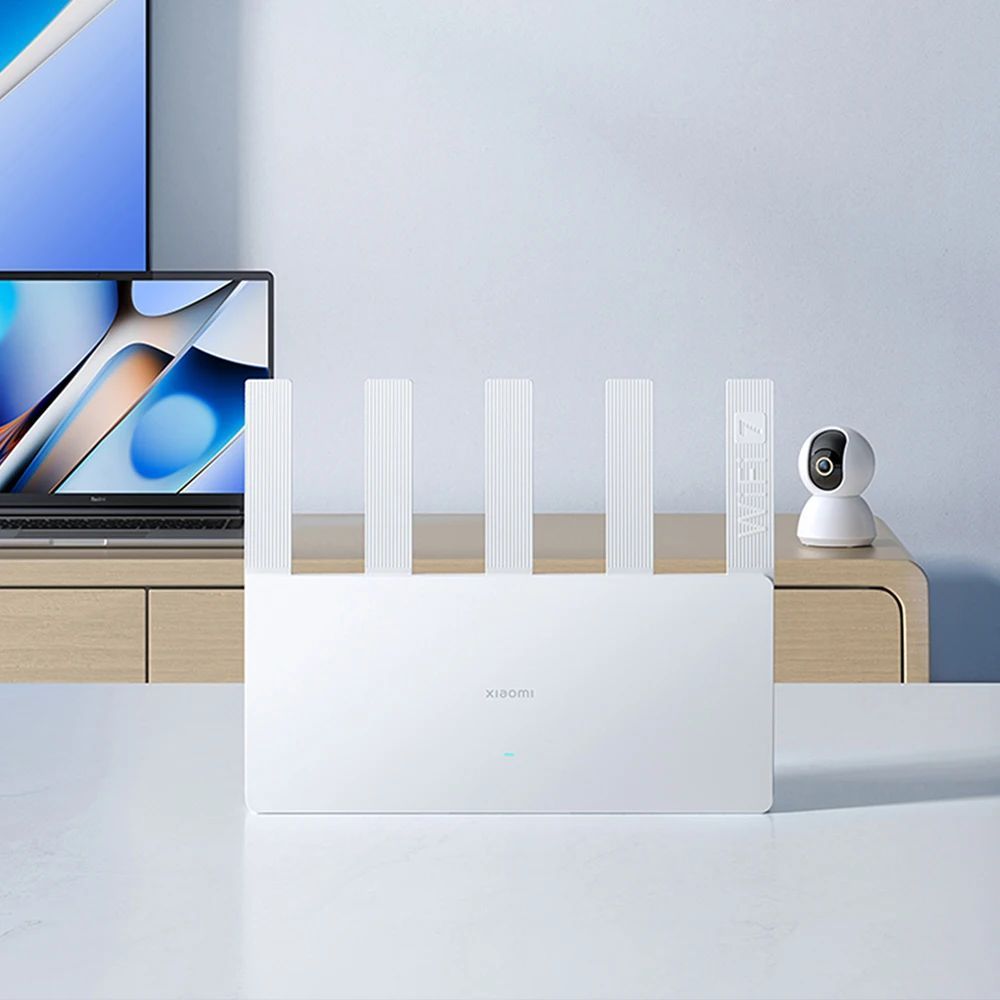 Wi-Fi-маршрутизатор Xiaomi Router BE5000 White, китайська версія, WiFi 7 2.5G 5011Mbps Network Port 512MB