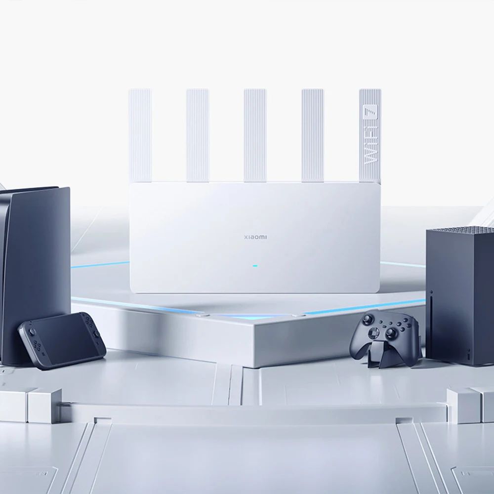 Wi-Fi-маршрутизатор Xiaomi Router BE5000 White, китайська версія, WiFi 7 2.5G 5011Mbps Network Port 512MB