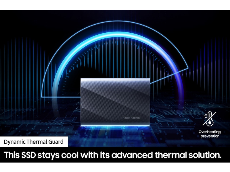 Відкрита коробка - SSD накопичувач Samsung T9 1 TB Black (MU-PG1T0B) - Open Box