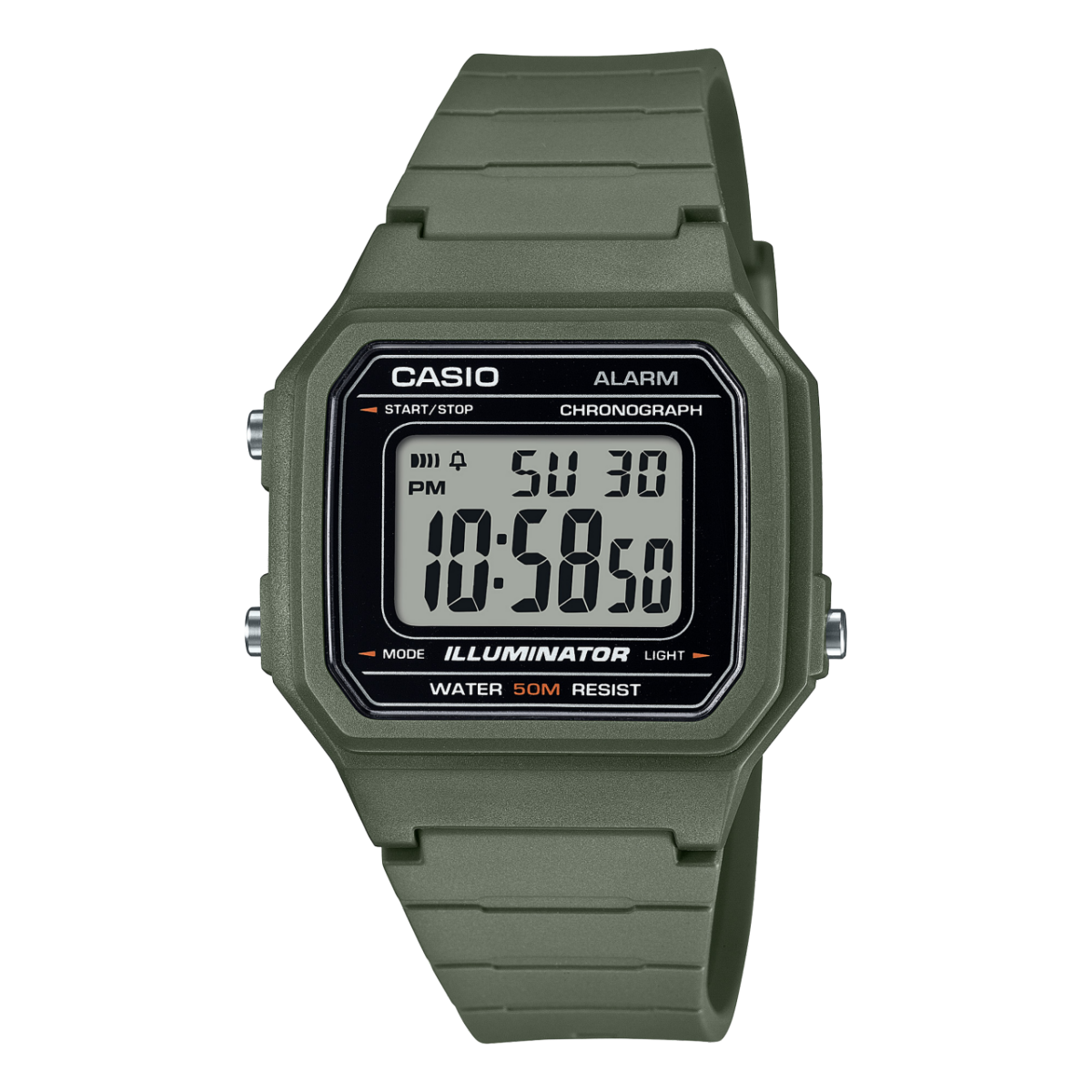 Чоловічий годинник Casio (W-217H-3AVCF, W-217H-3AV)