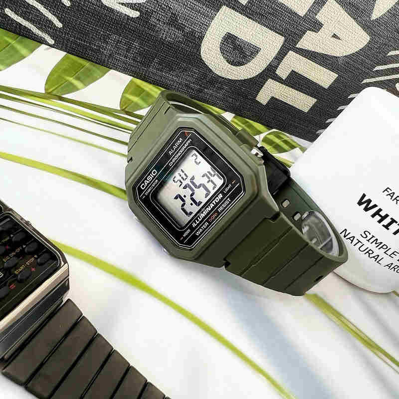 Чоловічий годинник Casio (W-217H-3AVCF, W-217H-3AV)