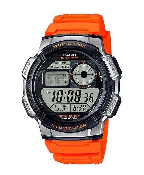 Чоловічий годинник Casio Collection Standard Digital AE-1000W-4B ( АЕ-1000W-4BVDF, АЕ-1000W-4BVCF )