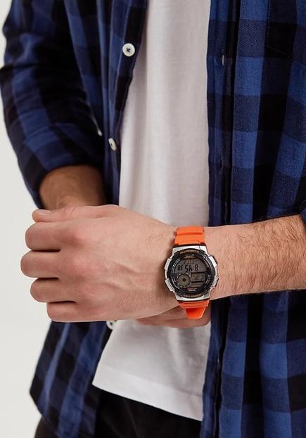 Чоловічий годинник Casio Collection Standard Digital AE-1000W-4B ( АЕ-1000W-4BVDF, АЕ-1000W-4BVCF )