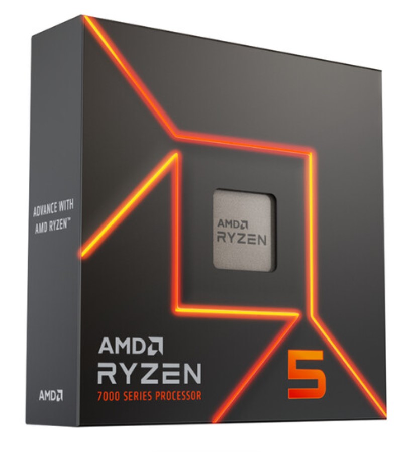 Процесор AMD Ryzen 5 7600X 4.7-5,3GHz AM5 (100-100000593WOZ, 100-100000593WOF) BOX (No Cooler)